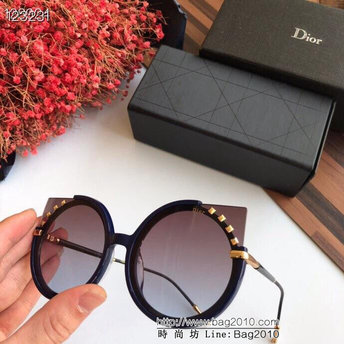 DIOR-迪奧 2019新款 時尚高雅墨鏡 女士太陽鏡 0378  lly1376